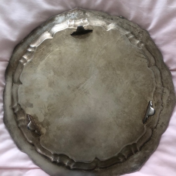 Beautiful vintage silver serving tray-
12” - Picture 3 of 4